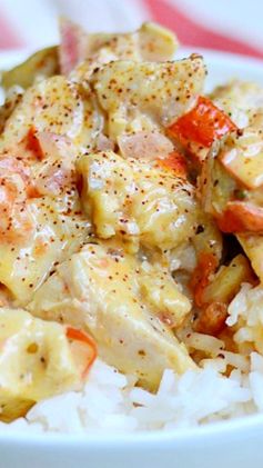 Creamy Cajun Chicken & Rice