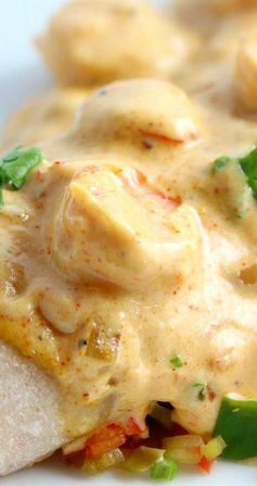 Creamy Cajun Shrimp Enchiladas