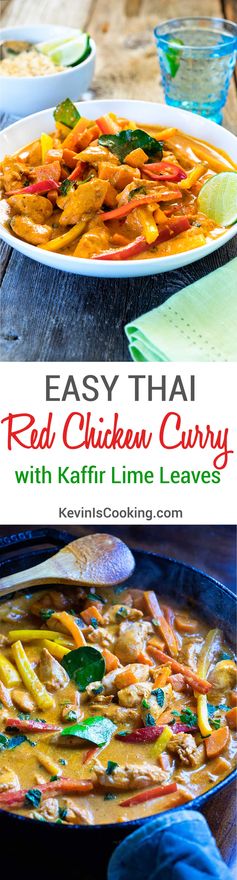 Creamy Thai Red Chicken Curry