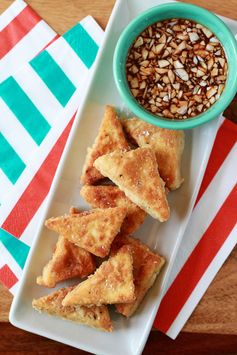 Crispy Quinoa-Crusted Tofu with Sweet Chili Dipping Sauce