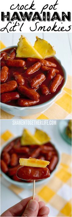 Crock Pot Hawaiian Lit’l Smokies