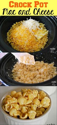 Crock Pot Macaroni and Cheese