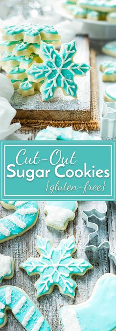 Cut-Out Sugar Cookies that Don't Spread