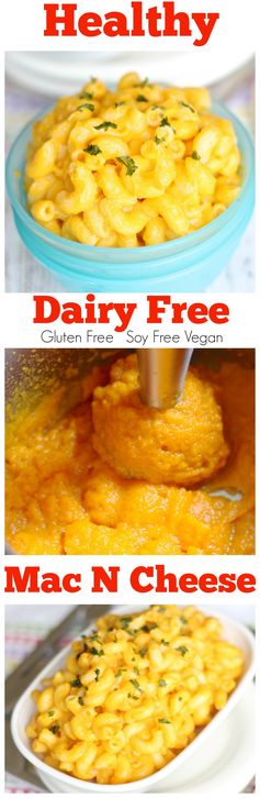 Dairy Free Mac and Cheese (Gluten Free Vegan