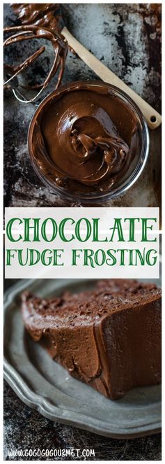 Dark Chocolate Fudge Frosting