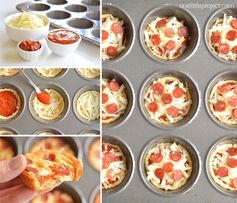 Deep Dish Mini Pizzas