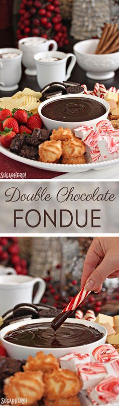 Double Chocolate Fondue