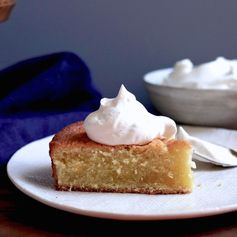 Double Vanilla Butter Cake with Chantilly Cream