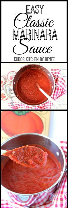 Easy Classic Marinara Sauce