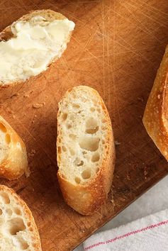 Easy Crusty Baguettes