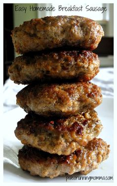 Easy Homemade Breakfast Sausage