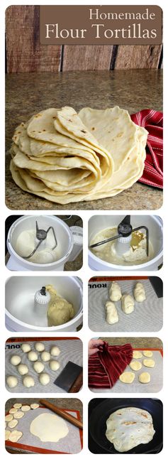 Easy Homemade Flour Tortillas