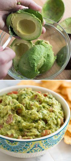 Easy Homemade Guacamole