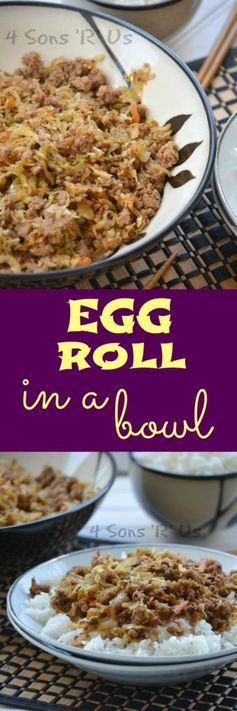 Egg Roll Bowl