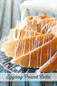 Eggnog Pound Cake