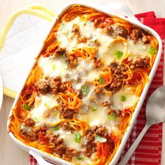 Favorite Baked Spaghetti