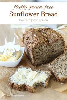 Fluffy Grain-Free Sunflower Bread