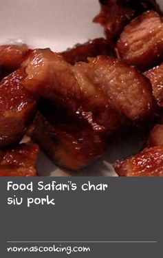 Food Safari's char siu pork