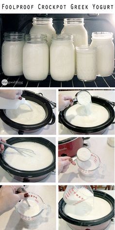 Foolproof Crockpot Greek Yogurt