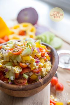 Fresh Sweet Corn Salad