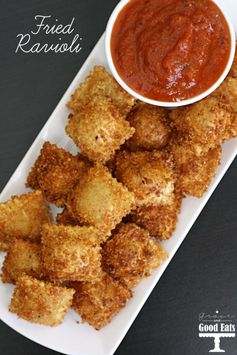 Fried Ravioli with Spicy Marinara