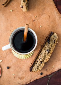 Fruit Cake Biscotti