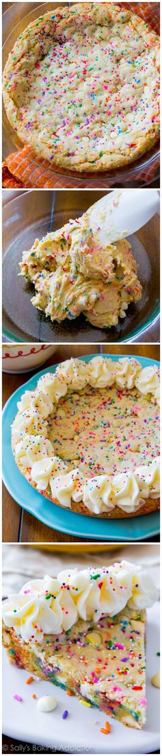 Funfetti Sugar Cookie Cake