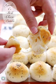 Garlic & Herb Cheese Bombs