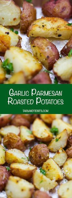 Garlic Parmesan Roasted Potatoes