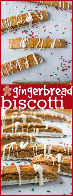 Gingerbread Biscotti