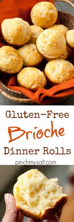 Gluten-Free Brioche Rolls