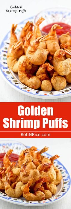 Golden Shrimp Puffs