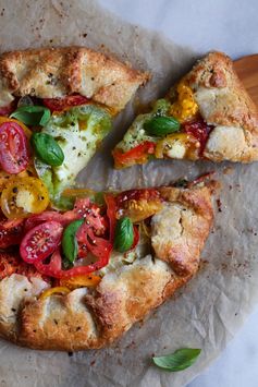 Grain-Free Heirloom Tomato Galette