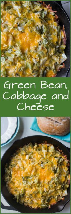 Green Bean, Cabbage and Cheese (Just Like Macaroni and Cheese But Without the Pasta!