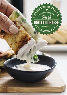 Green Grilled Cheese and Ranch Dippers