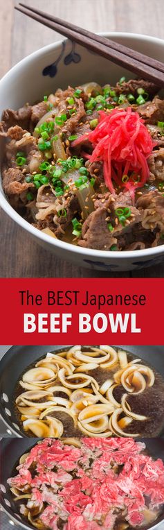 Gyudon (Beef Bowl