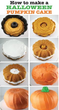 Halloween Pumpkin Cake