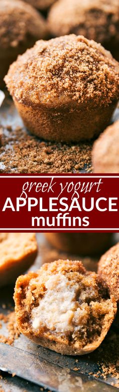 Healthy Applesauce Muffins