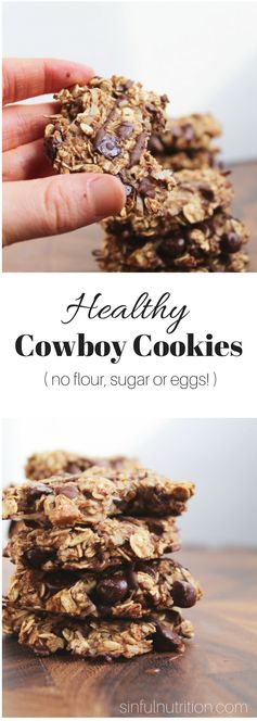 Healthy Cowboy Cookies