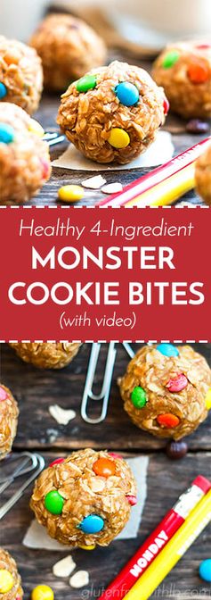 Healthy Monster Cookie Bites