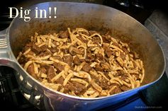 Home-Style Beef 'n Noodles with Mushrooms & Onions