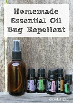 Homemade Bug Repellent With Essential Oils