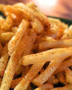 Homemade Crispy Cajun Fries