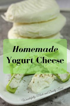 Homemade Yogurt Cheese