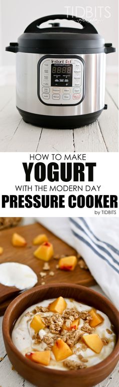 Homemade Yogurt with an Electric Pressure Cooker