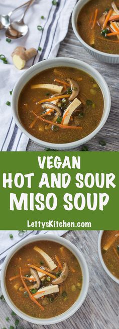 Hot and Sour Miso Soup