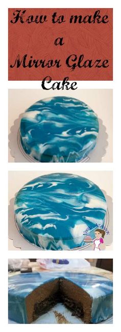 How to make a Mirror Glaze Cake