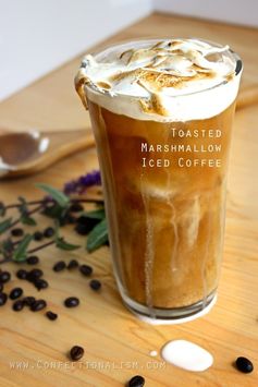 How to Make Toasted Marshmallow Iced Coffee