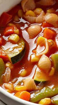 Italian Vegetable and Pasta Soup