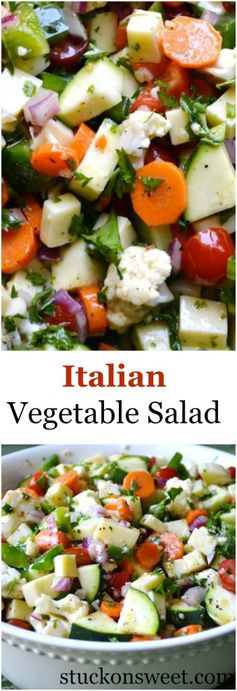 Italian Vegetable Salad